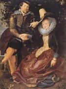 Peter Paul Rubens Ruben with his first wife Isabeela Brant in the Honeysuckle Bower (mk08) France oil painting artist
